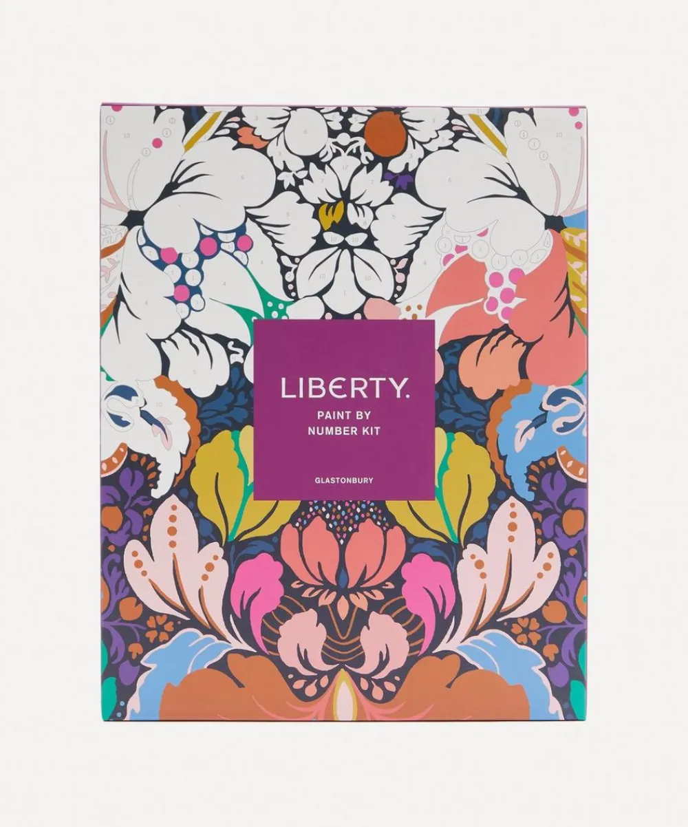 Liberty Stationery And Games^Glastonbury Paint By Number Kit