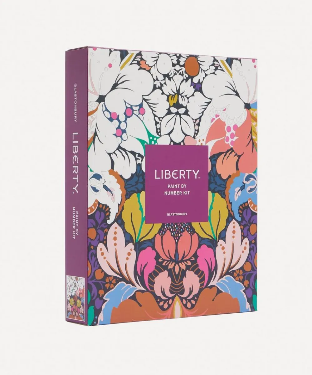 Liberty Stationery And Games^Glastonbury Paint By Number Kit