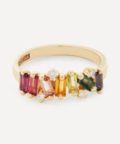 Suzanne Kalan Rings|Rings^Gold Fireworks Multi-Stone Ring