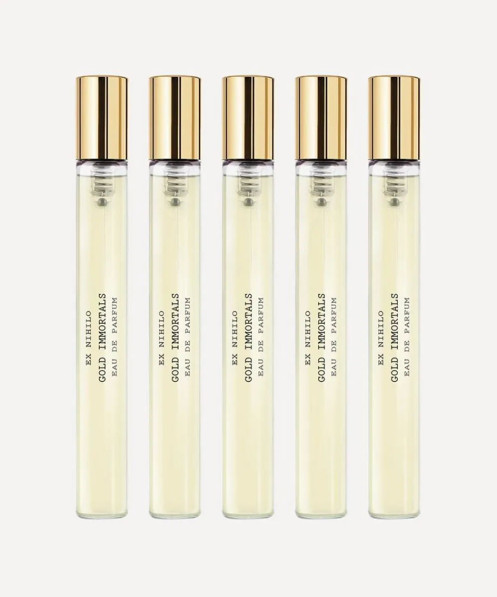 EX NIHILO Discovery Sets|Womens Perfume^Gold Immortals Eau de Parfum Travel Set 5 x 7.5ml