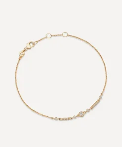 Astley Clarke Bracelets^Gold Mini Icon Nova Diamond Bracelet