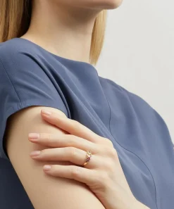 Suzanne Kalan Rings|Rings^Gold Multi-Stone Uneven Rainbow Baguette Ring