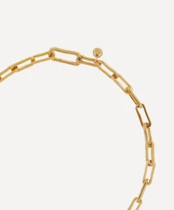 Monica Vinader Necklaces^Gold Plated Vermeil Silver Alta Capture Charm Necklace