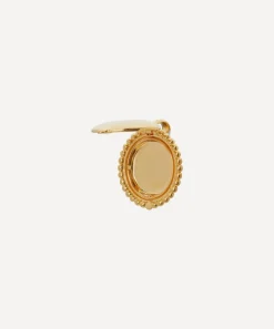 Monica Vinader Charms & Pendants^Gold Plated Vermeil Silver Deia Locket Pendant