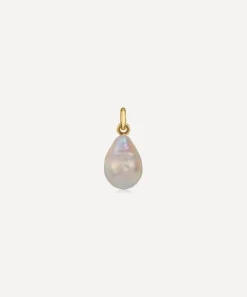 Monica Vinader Charms & Pendants^Gold Plated Vermeil Silver Nura Baroque Pearl Pendant Charm