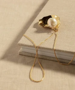 Monica Vinader Charms & Pendants^Gold Plated Vermeil Silver Nura Baroque Pearl Pendant Charm