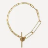 Otiumberg Bracelets^Gold Plated Vermeil Silver Two Chain Paperclip Bracelet