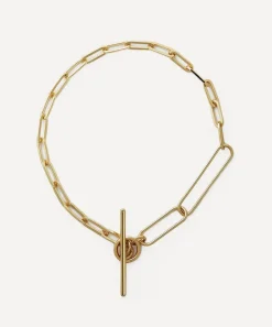 Otiumberg Bracelets^Gold Plated Vermeil Silver Two Chain Paperclip Bracelet