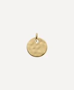Monica Vinader Charms & Pendants^Gold Plated Vermeil Silver Ziggy Round Pendant Charm