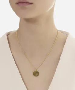 Monica Vinader Charms & Pendants^Gold Plated Vermeil Silver Ziggy Round Pendant Charm