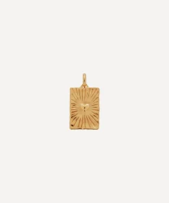 Monica Vinader Charms & Pendants^Gold Plated Vermeil Silver Talisman Heart Pendant