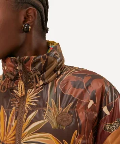 FARM Rio Coats & Jackets^Gold Savana Dream Reversible Maxi Puffer Jacket