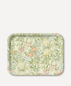 Jamida Tableware^Golden Lily Rectangle Tray