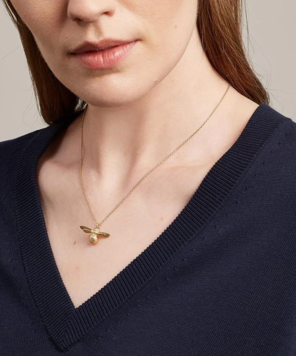 Alex Monroe Necklaces^Gold-Plated Baby Bee Necklace