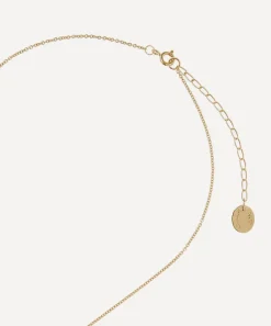Alex Monroe Necklaces^Gold-Plated Floral Letter T Alphabet Necklace