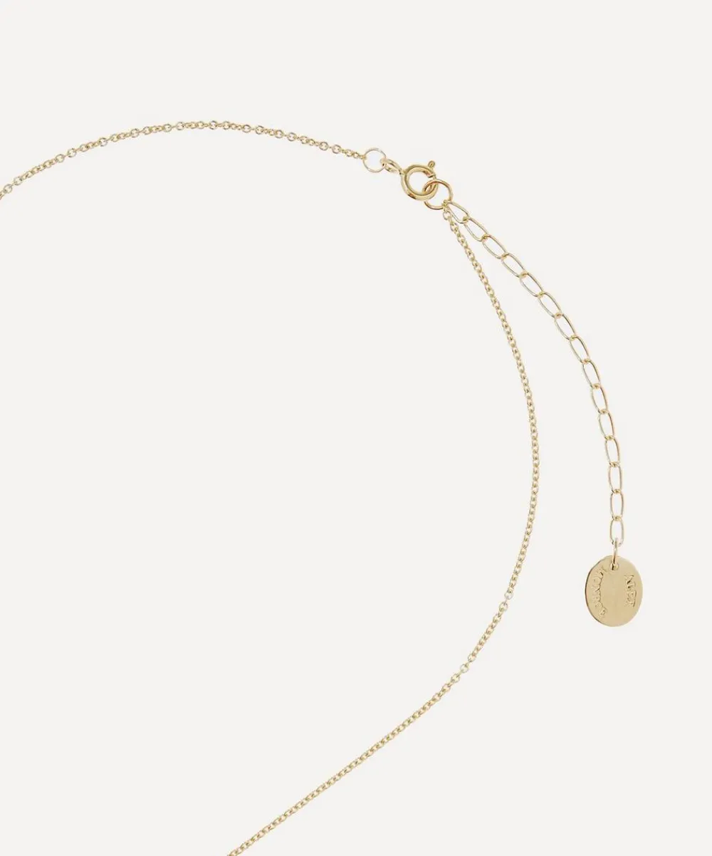 Alex Monroe Necklaces^Gold-Plated Floral Letter G Alphabet Necklace