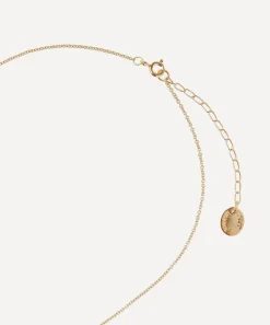 Alex Monroe Necklaces^Gold-Plated Floral Letter N Alphabet Necklace