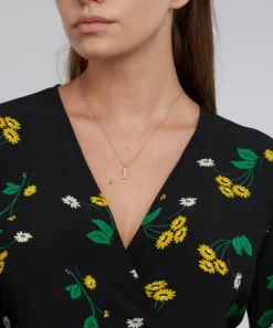 Alex Monroe Necklaces^Gold-Plated Floral Letter I Alphabet Necklace