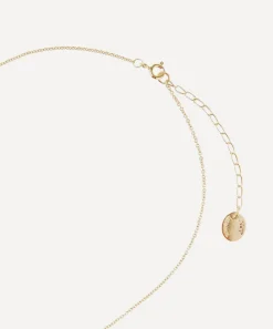 Alex Monroe Necklaces^Gold-Plated Floral Letter K Alphabet Necklace