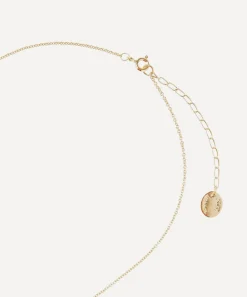 Alex Monroe Necklaces^Gold-Plated Floral Letter F Alphabet Necklace