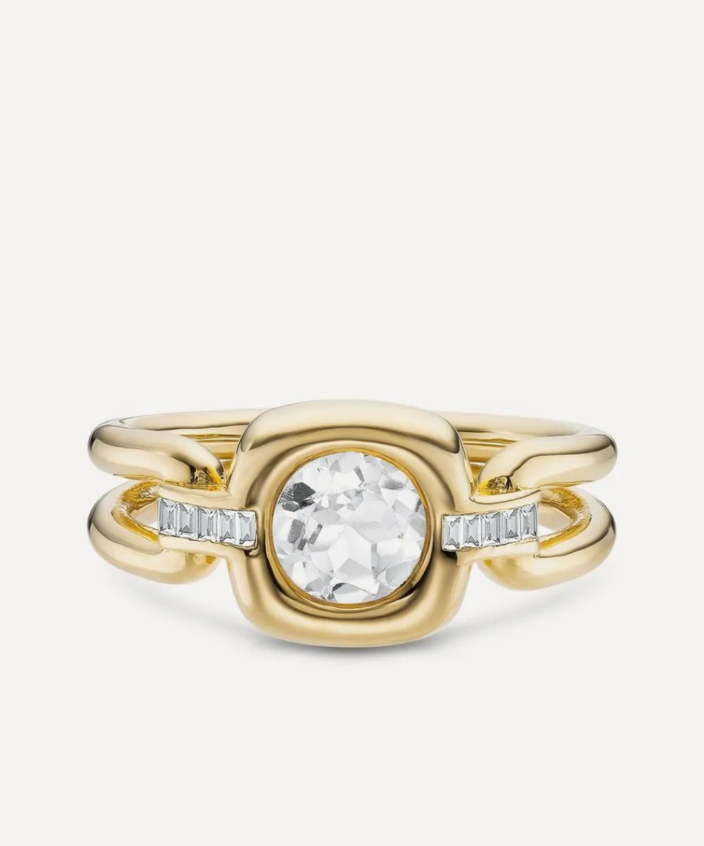 Laura Vann Rings^Gold-Plated Gaia Ring