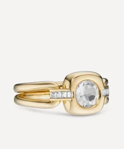 Laura Vann Rings^Gold-Plated Gaia Ring