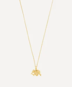 Alex Monroe Necklaces^Gold-Plated Indian Elephant Pendant Necklace