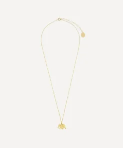 Alex Monroe Necklaces^Gold-Plated Indian Elephant Pendant Necklace