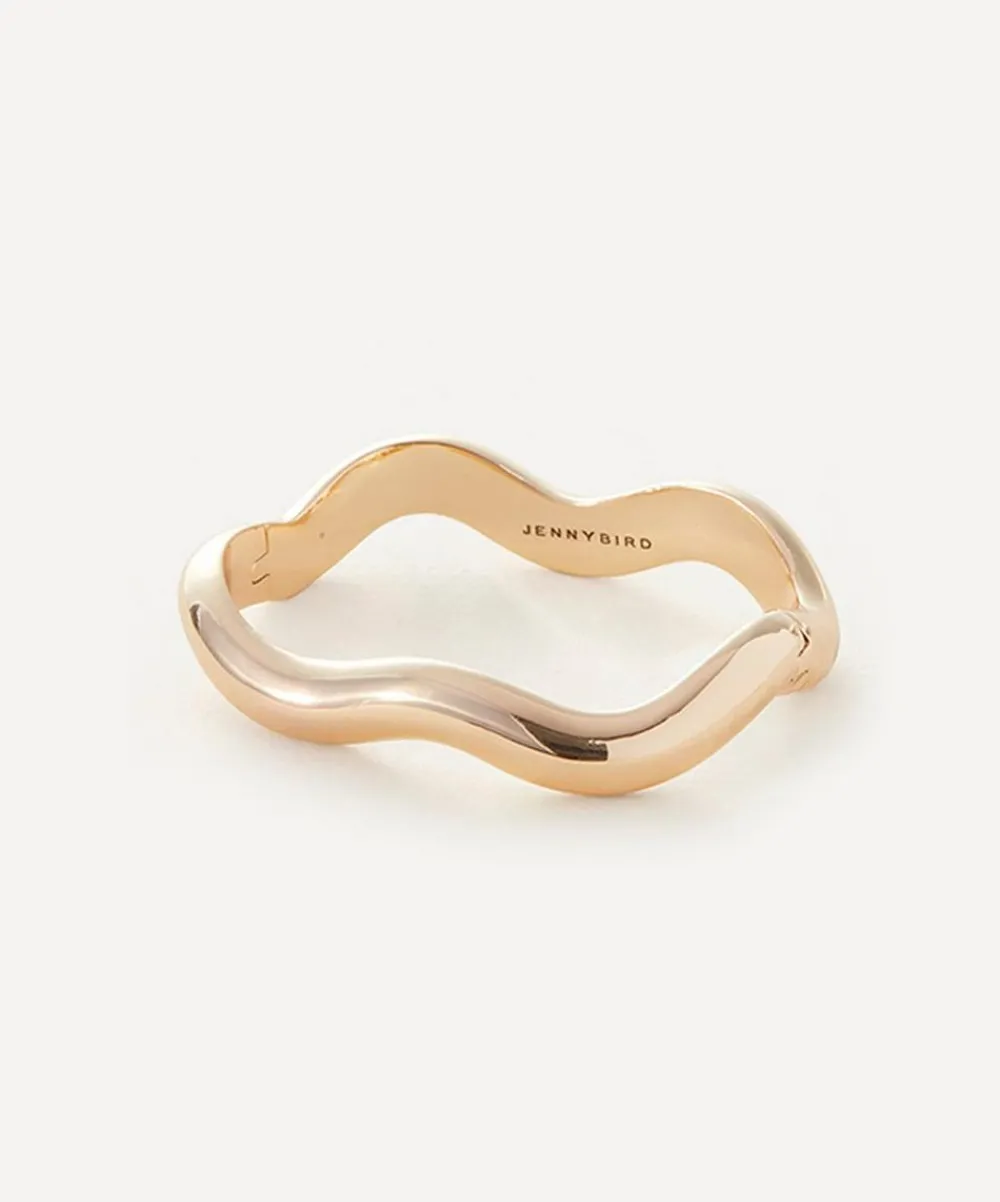 JENNY BIRD Bracelets|Bracelets^Gold-Plated Ola Bangle Bracelet