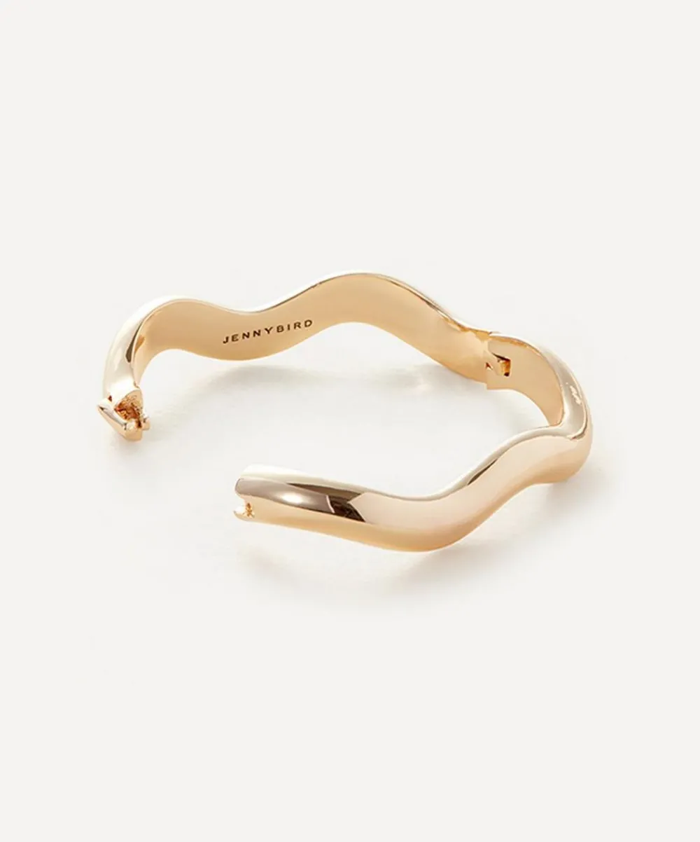 JENNY BIRD Bracelets|Bracelets^Gold-Plated Ola Bangle Bracelet