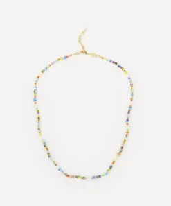 ANNI LU Necklaces^Gold-Plated Petit Alaia Beaded Necklace