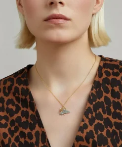 Alex Monroe Necklaces^Gold-Plated Rays of Hope Pendant Necklace