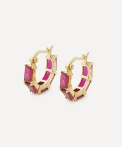 Anna + Nina Rings^Gold-Plated Rouge Ring Earrings