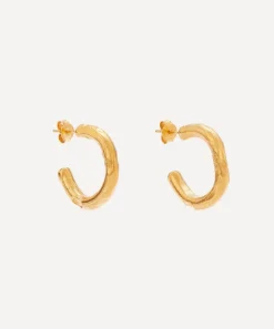 Alighieri Earrings^Gold-Plated The Etruscan Reminder Hoop Earrings
