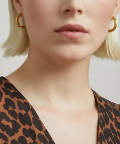 Alighieri Earrings^Gold-Plated The Etruscan Reminder Hoop Earrings