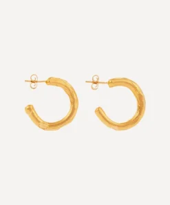 Alighieri Earrings^Gold-Plated The Etruscan Reminder Hoop Earrings