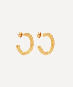 Alighieri Earrings^Gold-Plated The Etruscan Reminder Hoop Earrings