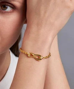 Dinny Hall Bracelets^Gold-Plated Vermeil Silver Toro Lasso Diamond Bracelet