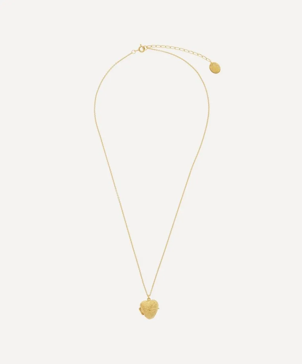 Alex Monroe Necklaces^Gold-Plated Victoriana Keepsake Heart Locket Necklace