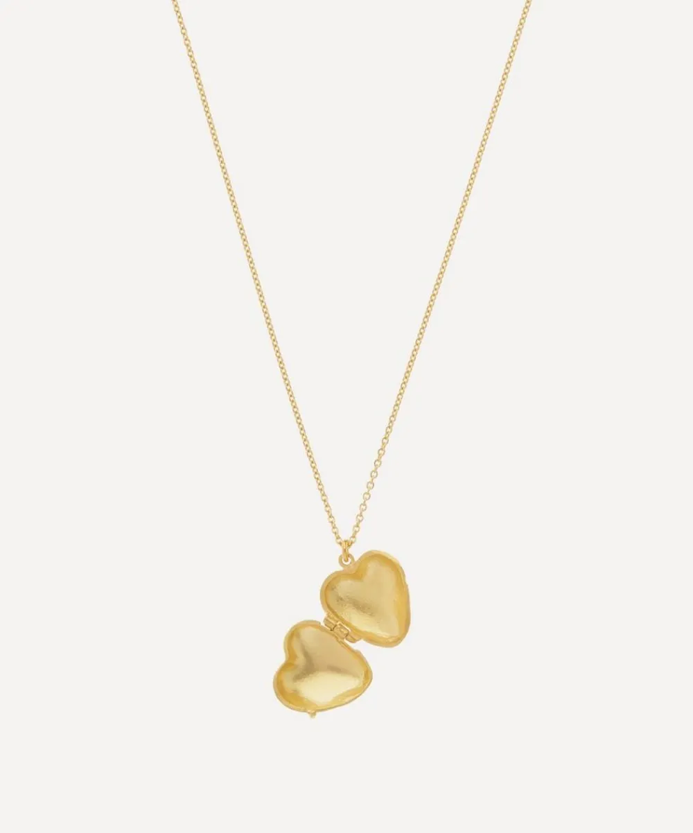 Alex Monroe Necklaces^Gold-Plated Victoriana Keepsake Heart Locket Necklace