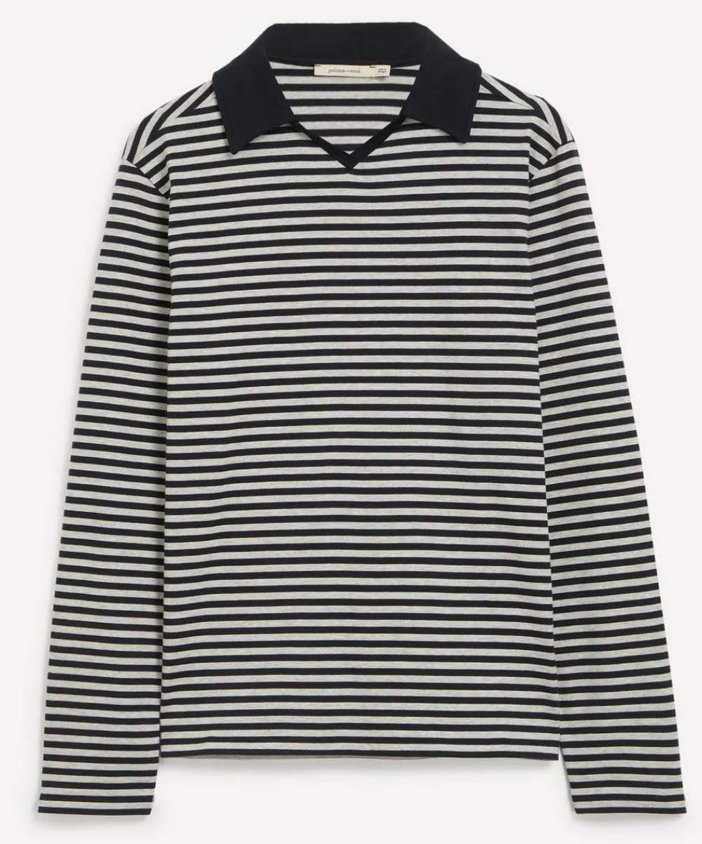 Paloma Wool Tops^Gondolieri Striped Polo-Neck Top