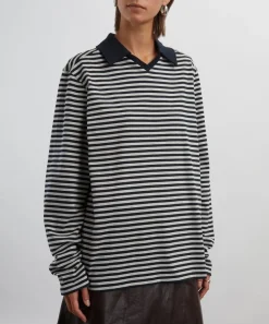 Paloma Wool Tops^Gondolieri Striped Polo-Neck Top