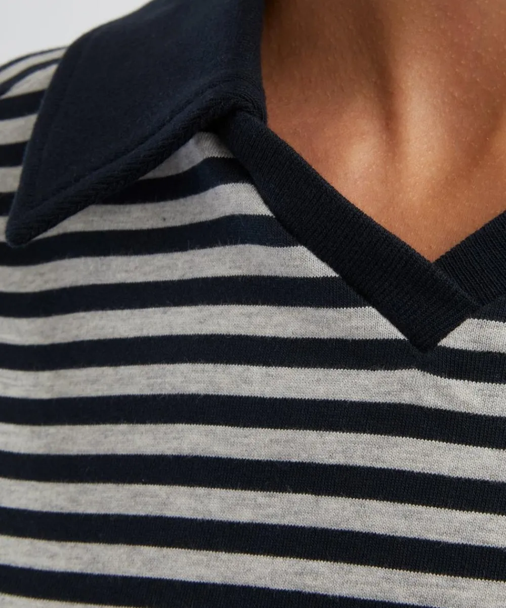 Paloma Wool Tops^Gondolieri Striped Polo-Neck Top