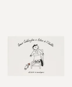 Astier de Villatte Stationery And Games^Grace Coddington Cards and Envelopes Set of 10