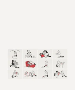 Astier de Villatte Stationery And Games^Grace Coddington Cards and Envelopes Set of 10