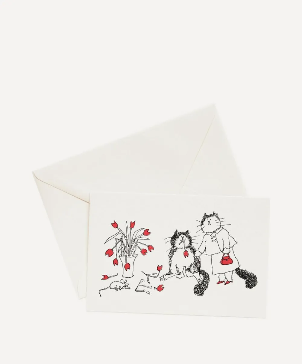 Astier de Villatte Stationery And Games^Grace Coddington Cards and Envelopes Set of 10