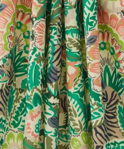 Liberty Interiors Furnishing Fabrics^Grand Milo Majorelle in Jade – Outdoor
