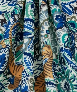 Liberty Interiors Furnishing Fabrics^Grand Milo Majorelle in Lapis – Outdoor