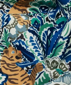 Liberty Interiors Furnishing Fabrics^Grand Milo Majorelle in Lapis – Outdoor
