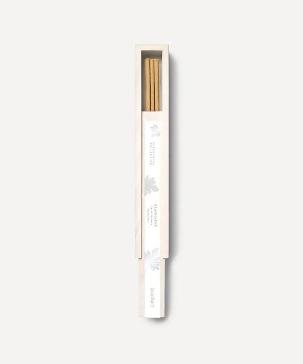 Bamford Candles & Candle Holders^Graveolens Geranium Incense Stick Pack of 10